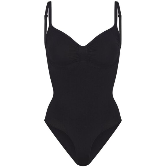 SKIMS Seamless Sculpt Brief Bodysuit Size 2XL Onyx (Black) Womens Shapewear NWOT - Picture 1 of 3